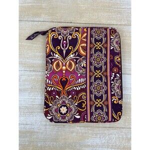 Vera Bradley E-Reader Tablet Cover Sleeve in “Rhythm & Blues" 11" x 8.5"